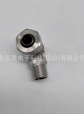 SMC原KF0G2V108-02-03-OQN04SSUS316嵌接入式管头可旋转弯头实物
