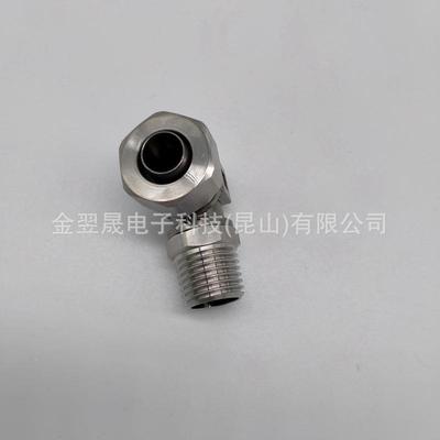 SMC原KF0G2V108-02-03-OQN04SSUS316嵌接入式管头可旋转弯头实物