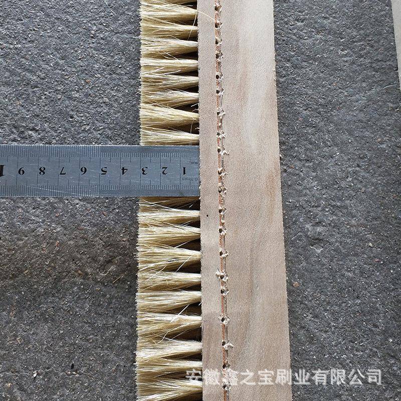 猪KID木鬃板条刷砖机条刷业密封排刷木板清洁刷抛光毛工排刷