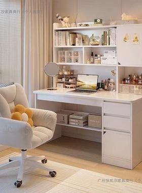 梳妆桌电15309脑一桌体桌租房卧室梳妆台型出租出屋书桌化小妆桌