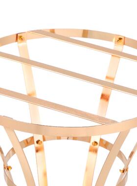 婚庆置路引花子架金色铁艺婚礼道具架摆件电镀OLZ装饰花布器可拆