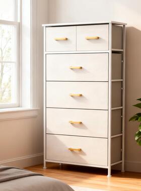 储柜抽屉式收柜橱斗柜客厅墙边物柜五斗卧室床头LVI柜飘窗纳柜