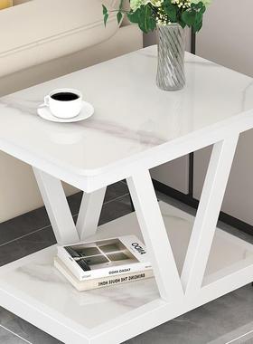 奢岩板沙发边几小边柜侧边44826柜角几厅网轻红桌子小茶客几迷你