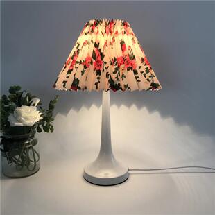 省体积vigntae中印古花50414百褶台灯灯罩KD可折复叠装饰灯古