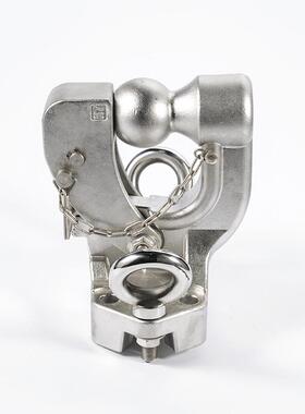 拉多拖车式钩霸道流氓钩304不锈钢一体引牵钩越野93521改普装