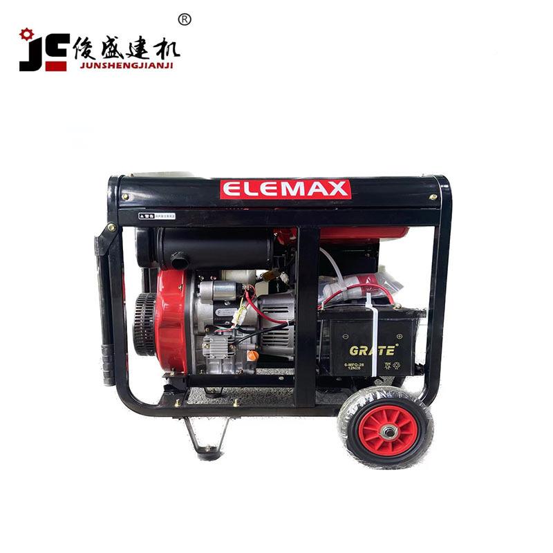 泽藤220户/80v电压等功率柴油发电BBG3机小型家用外市政工地发电