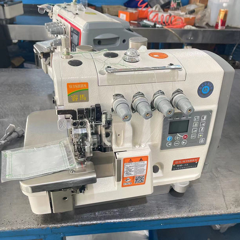 新款EX全自动剪线抬压脚锁边机