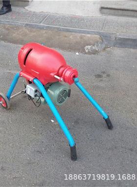 2782G机Q200管道化学沉积物清理机水下道淤堵通电动疏疏通机