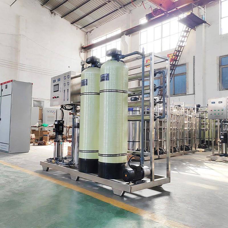 大型2吨反渗透水处理设备软化水纯水设备全自动ro工业净水处理器