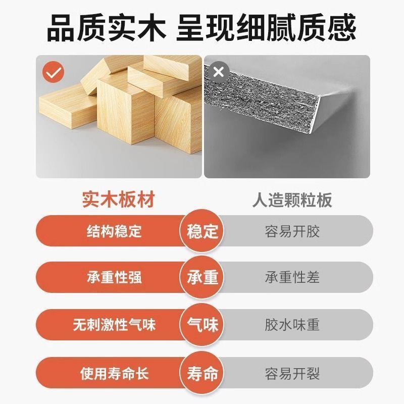 实木书架落地置物架靠墙自由组合格子柜儿童书架客厅储物柜书柜子