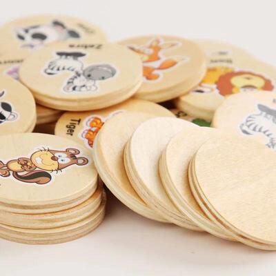 Children Montessori Toys High Quality Wooden memory Games Ca