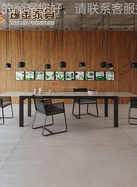 现代简约绳可编桌组合酒17327餐店露台厅户外编藤椅单人椅编织家