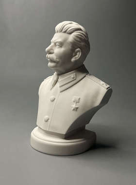 斯大林苏联模型石膏人物雕塑伟人像办公室书房酒柜艺术装饰品摆件