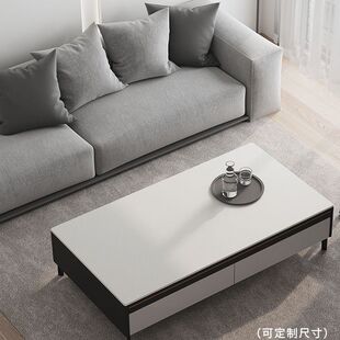 垫茶几桌面餐桌垫防油防水皮革枱白色电脑书桌垫桌垫pvc桌布网红