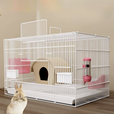 兔子笼子兔笼室内家用大号荷兰猪豚鼠自动清粪养兔小宠物兔窝