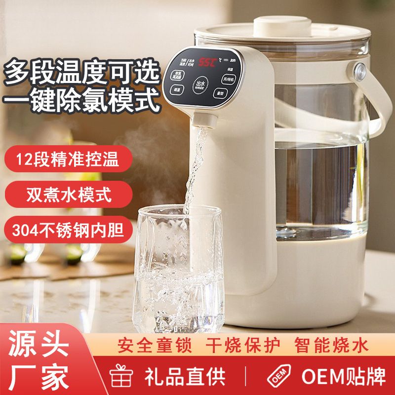 德国饮水机烧水壶电热水瓶智能恒温家用可视一体保温热水壶