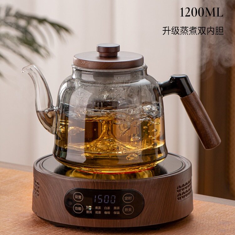 玻璃煮茶壶耐高温电陶炉煮茶器茶壶烧水壶大容量办公室喝茶具套装