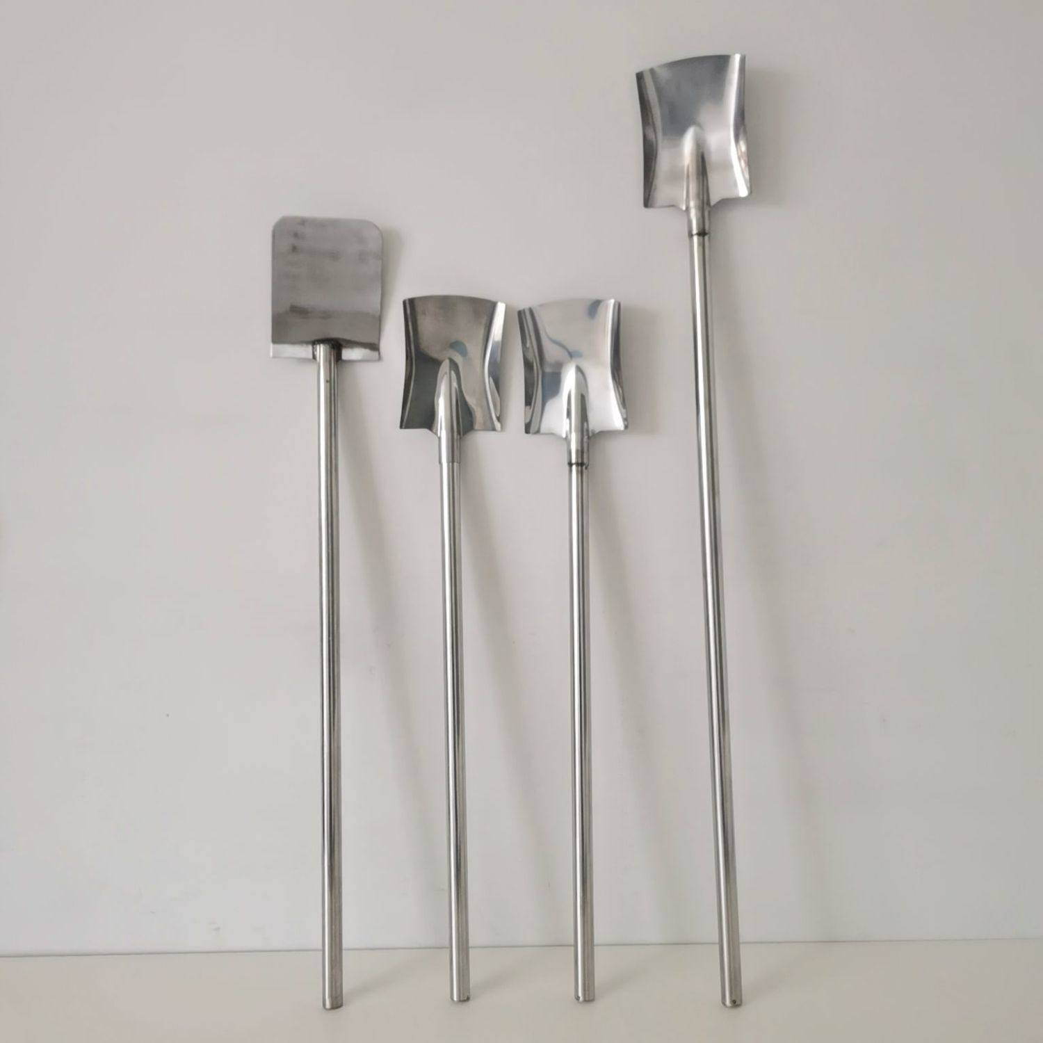 长款加厚不锈钢大锅铲炒菜铲子钢柄锅铲铁铲子酒店食堂大礼礼