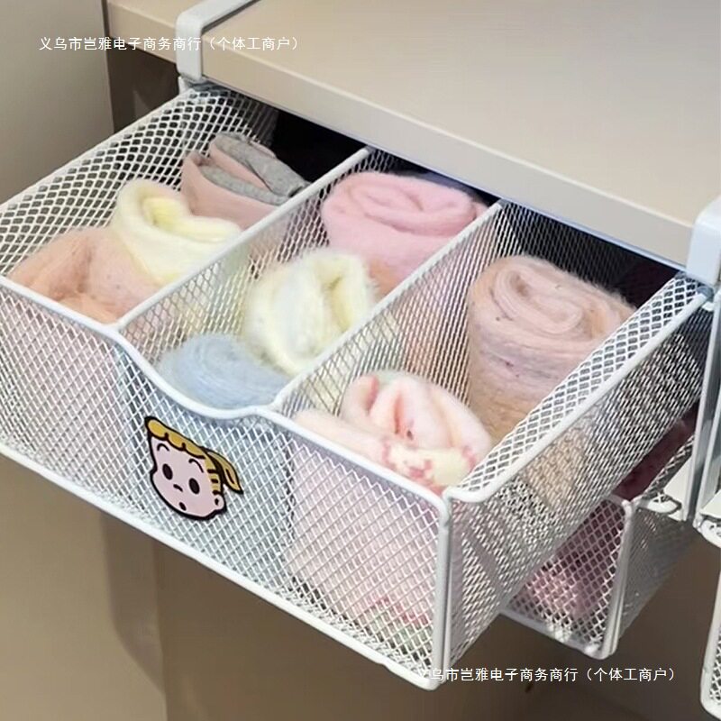 收纳抽屉式整理分层挂篮原田置物架衣柜收纳治伸缩好物