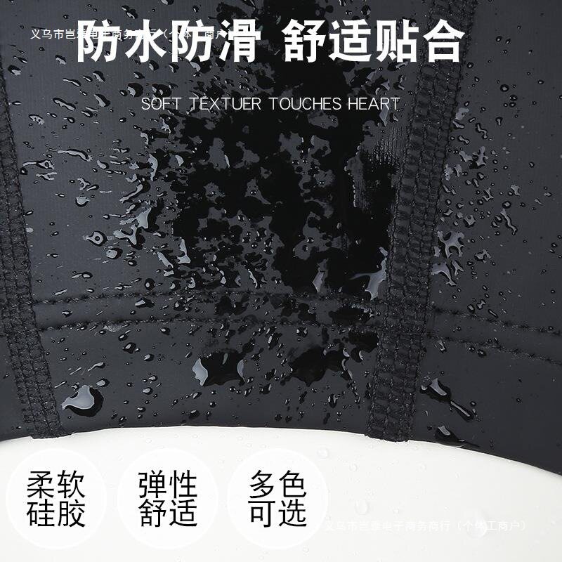 泳帽围勒头2025年大头款时尚不泳帽男防水新款布料专业