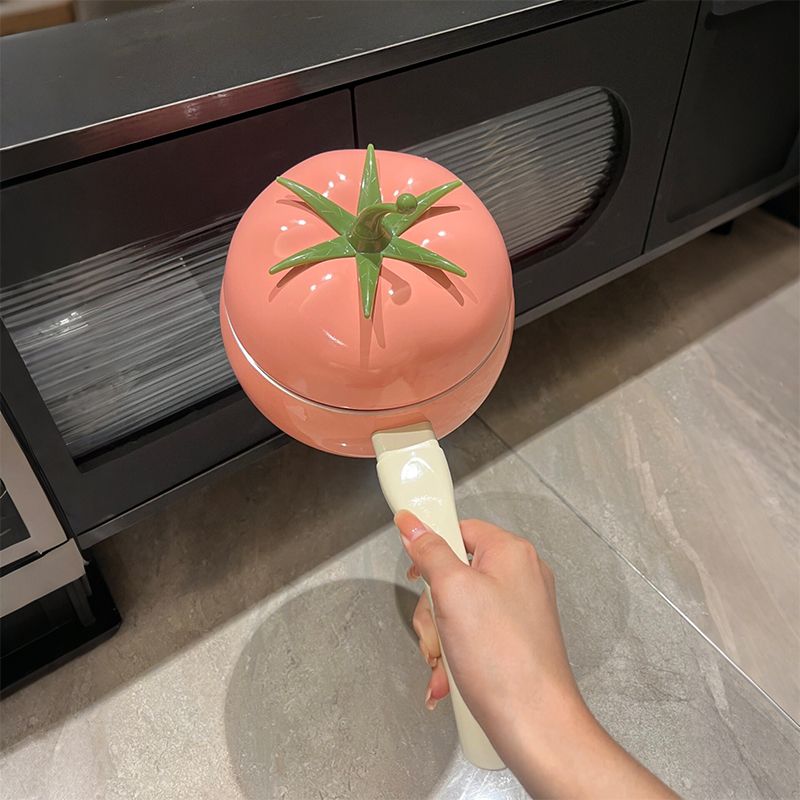 【新家的一百个快递】可爱泡面锅不插电创意番茄锅不粘锅平底