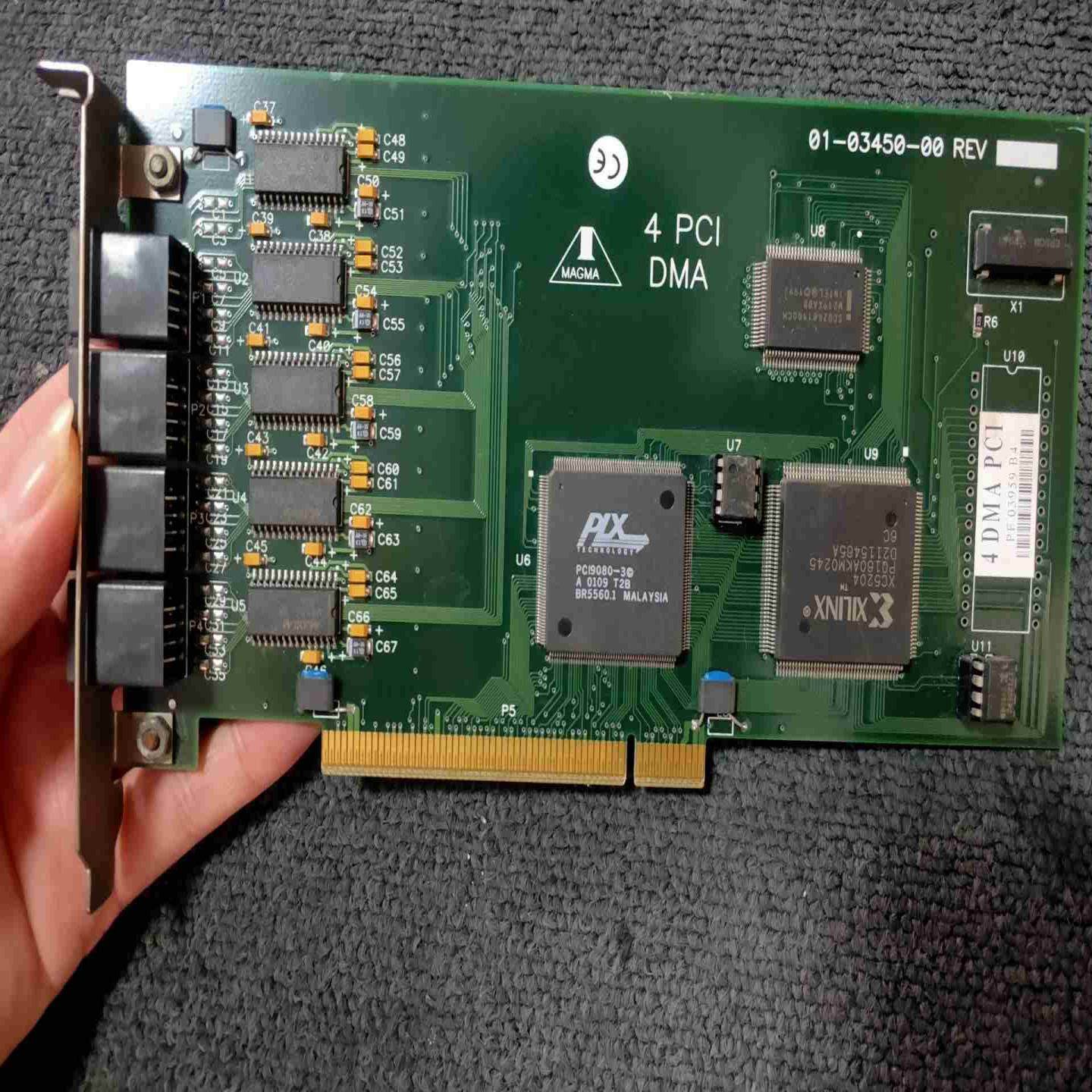 成色新MAGMA 4 DMA PCI卡 01-03450-0议价