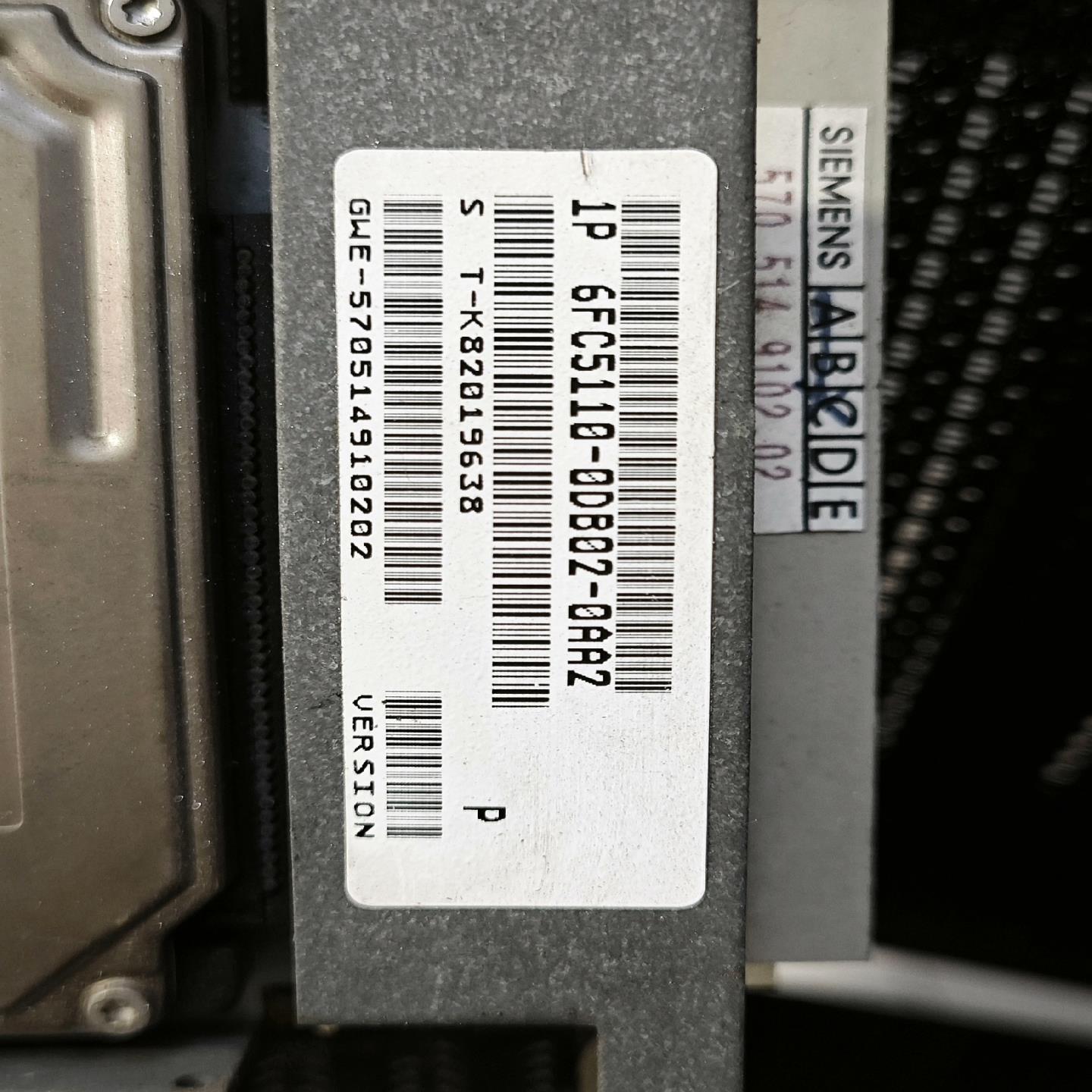 议价6FC5110-0DB02-0AA2  图片适用