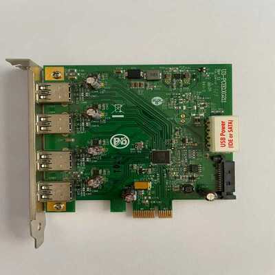台湾IOI四口图像采集卡U3 PCIE1XG211带远程唤醒~询价