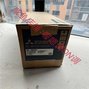 未拆封 议 RR203 质保一 三菱伺服电机