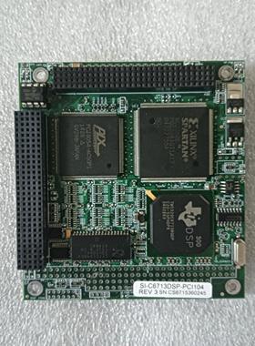 拆机 SI-C67XDSP-PC104P_R3 SI-C6713DSP-PCI104 工业104主板