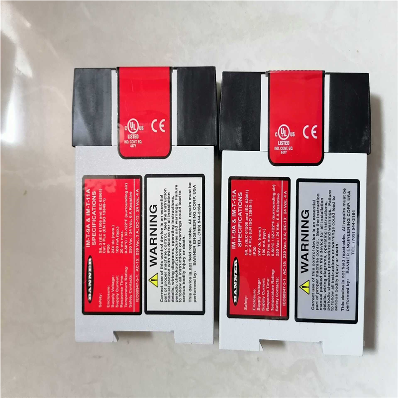 议~BANNER班纳IM-T-9A & IM-T-11A安全继电