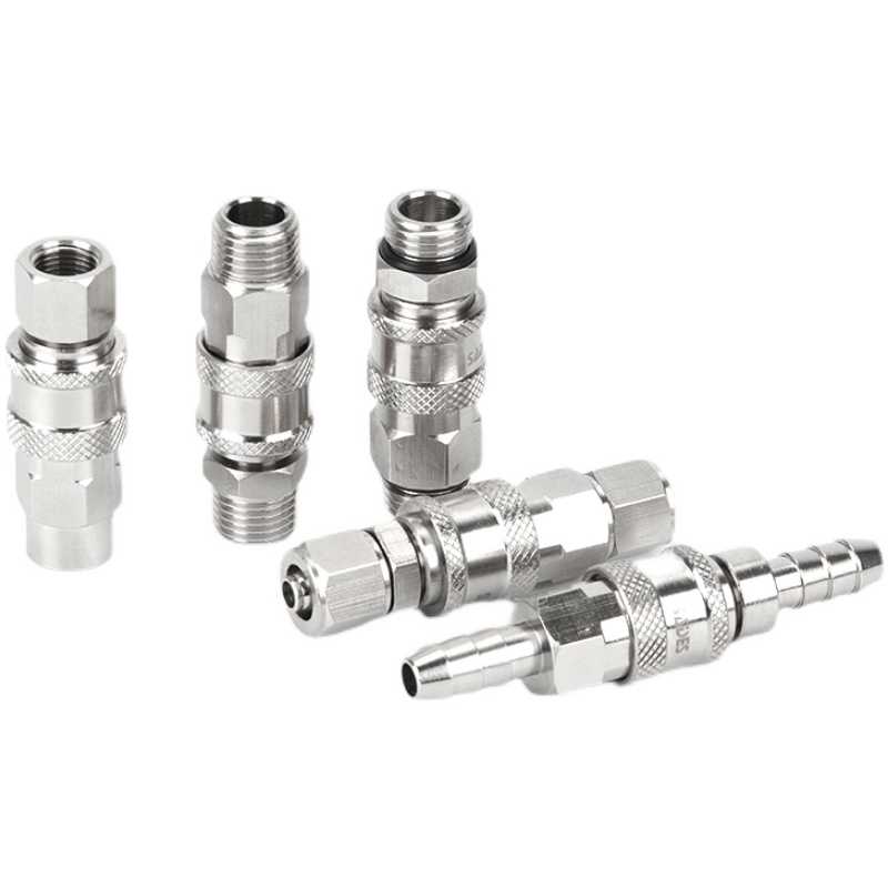 迷你欧式欧气管快速接头TZS-SP6 PM04 PP8 SM1/4 SF1/2 SH SK