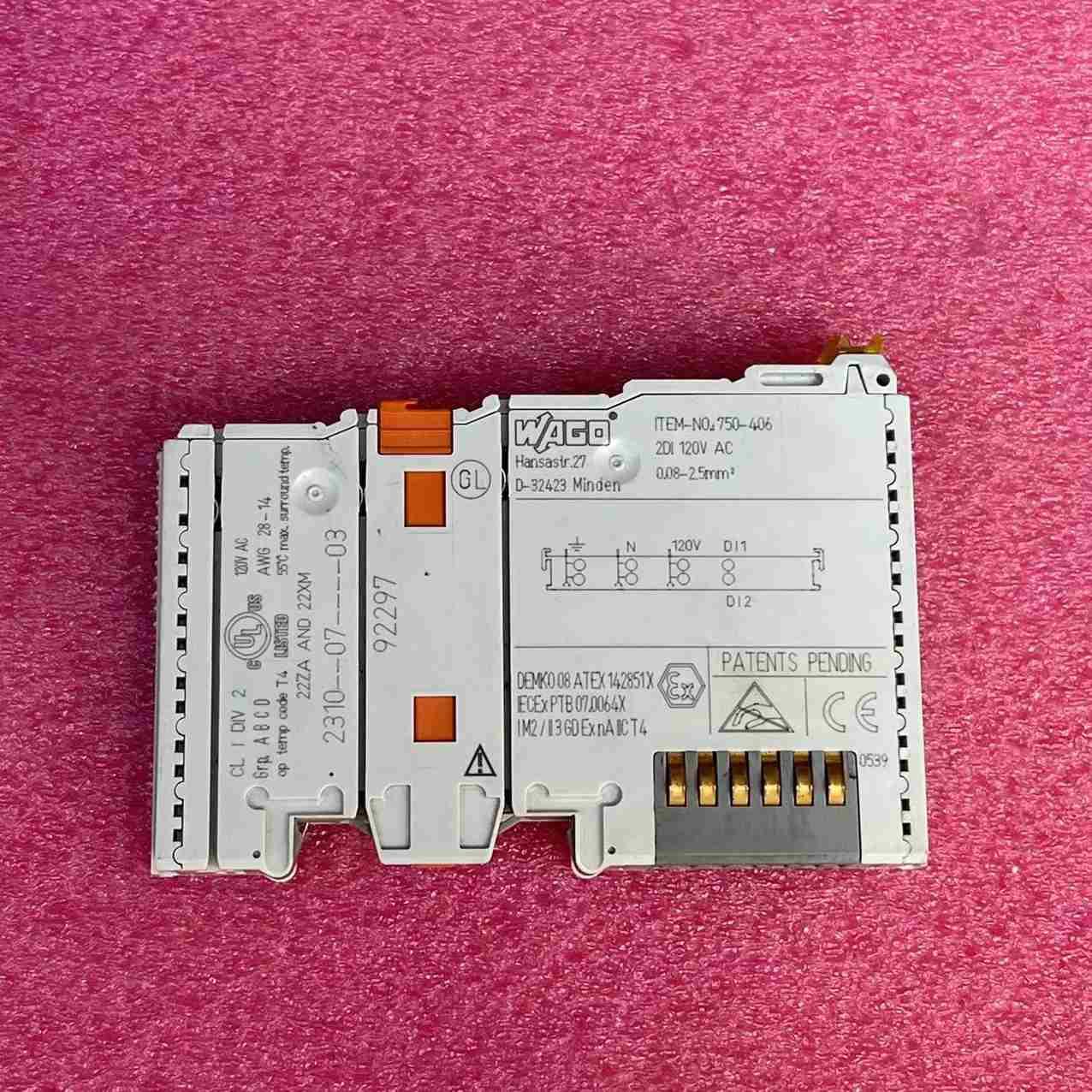 议~WAGO万可模块 型号：