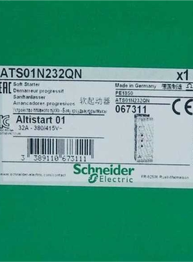 ATS01N232QN施耐德软启动器质保一年议价