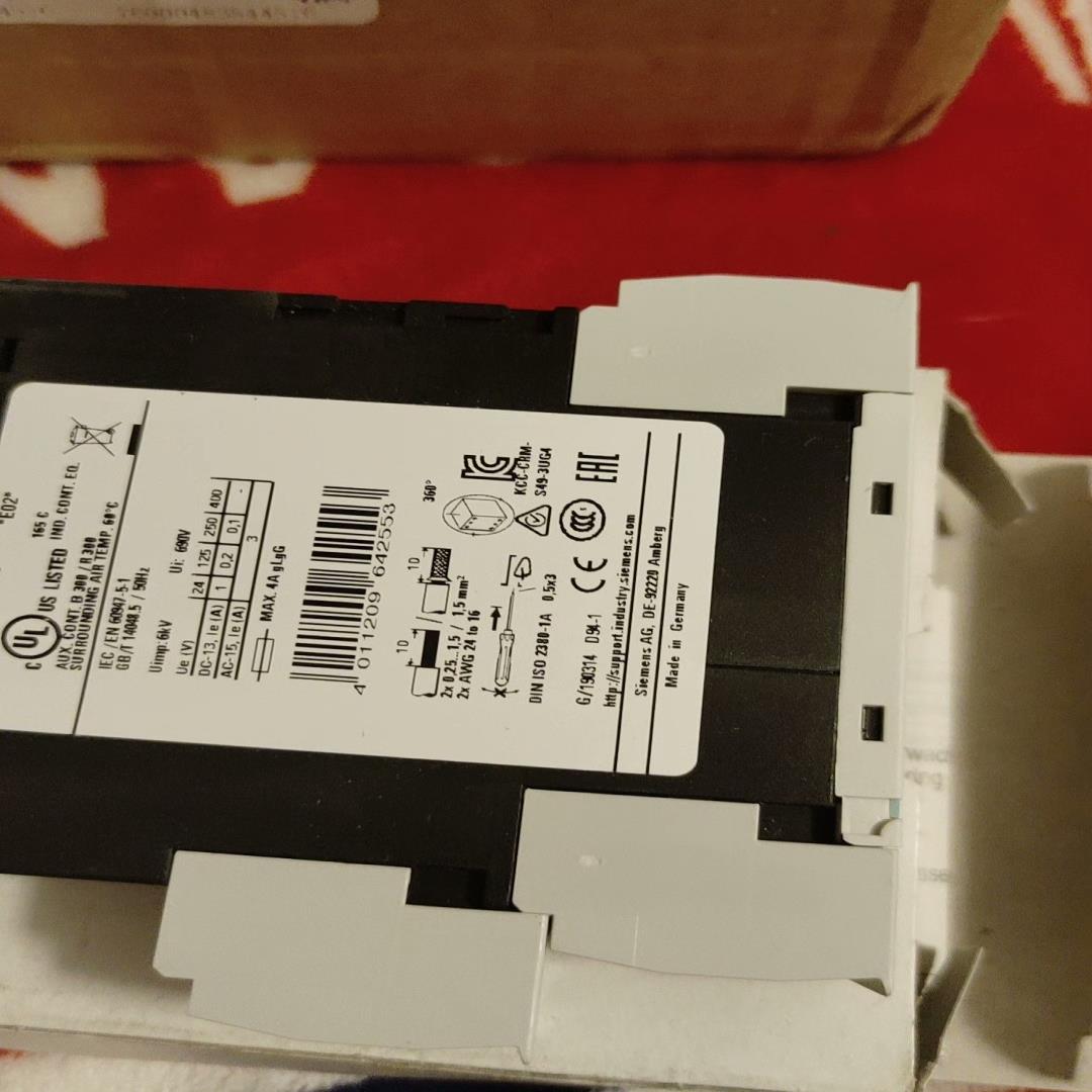 议~西门子全新3UG4512-2BR20
