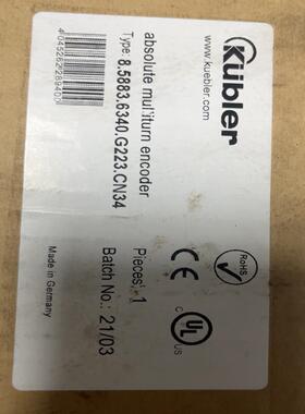 库伯勒编码器 全新 8.5883.6340.G223.CN3（崽载电子）