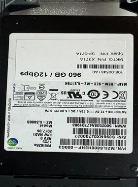 NetApp X371A X371A-R6 960G SAS（憨憨电子）