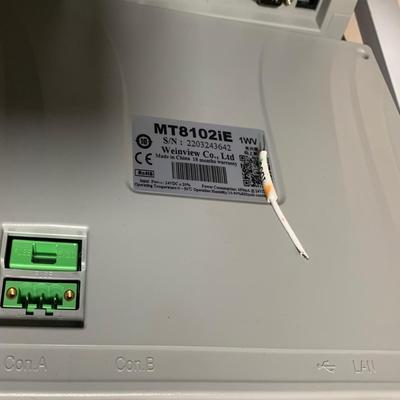 威纶通触摸屏mt8102ie 功能完好！拆机~议价