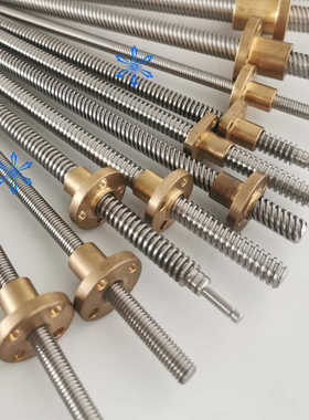 梯形丝杆螺母套装MSSRA MSSRW MSSR MSSRN-d4 6  8 10 12-L-S-Q-A