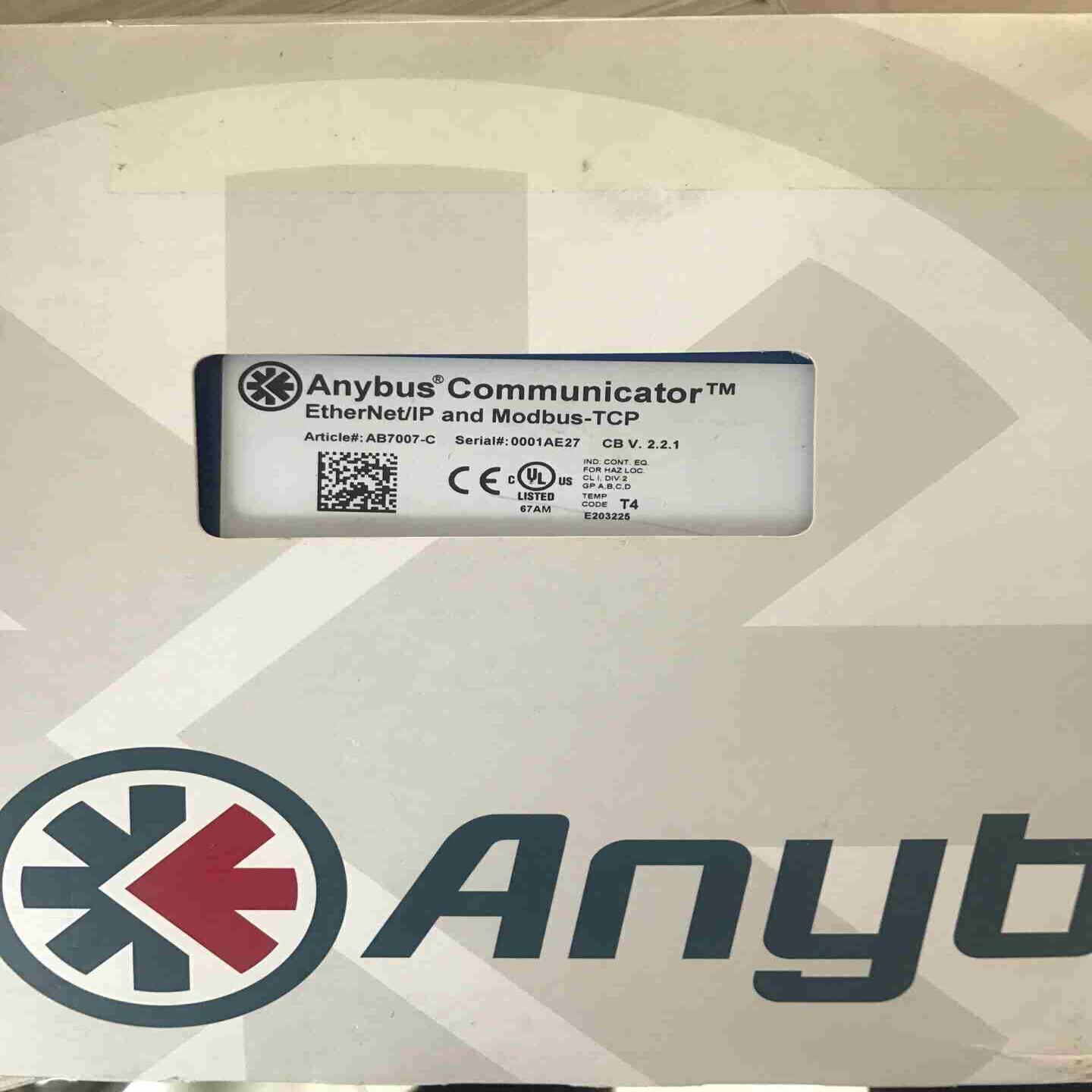 议~ANYBUS AB7007-C 全新原装现货ANYBUS A