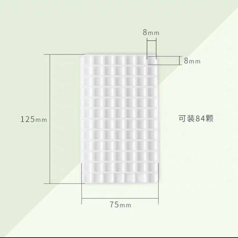 美甲收纳盒工厂直发钻吸塑片饰托盘形状分装吸塑板包装