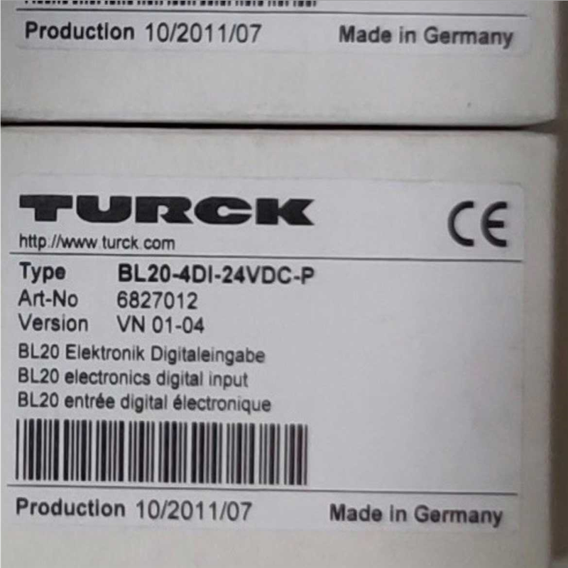 【汇生】BL20-4DI-24VDC-P全新【议价】