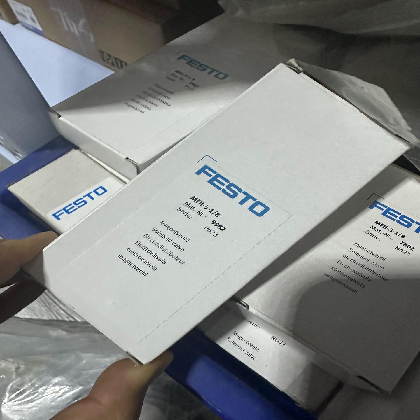 议~费斯托FESTO电磁阀MFH-5-1/8 9982