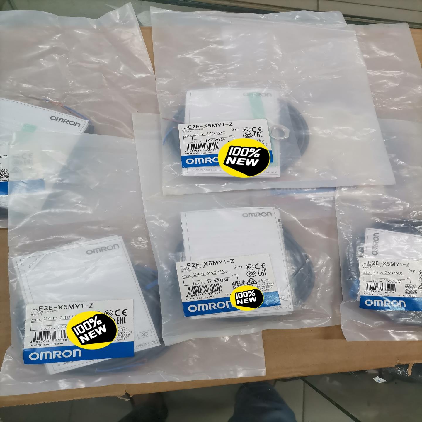 议~欧姆龙E2E-X5MY1-Z全新原装正品，包装袋未开封 包装