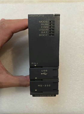 【顺庆】三菱Q系列 Q02PU，成色如图，功能包好，只有一个【议