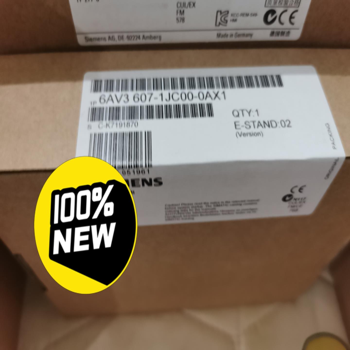 未开封6AV3607-1JC00-0AX1(崽崽配件）