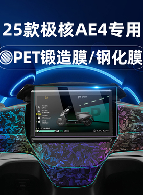 适用25款极核AE4 Max/Pro仪表膜钢化膜锻造纹nfc握把膜EZ4 Pro/Max/Max Li保护膜ae4pro贴膜改装配件