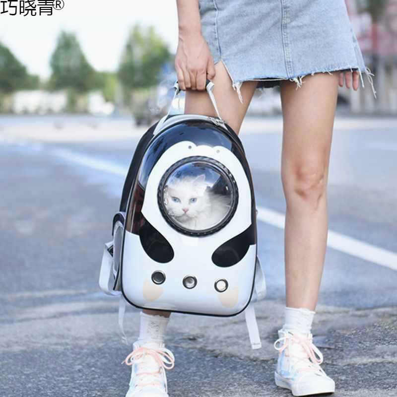 猫包外出便携透气太空舱大容量宠背包/箱包
