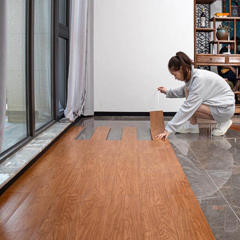 加厚改造翻新贴纸自粘石塑地板平方家用地商用耐磨PVC胶垫防水革