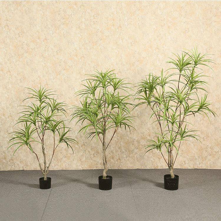 北欧仿真树仿真植物吊兰树盆景室内装饰盆栽绿植摆件软装工厂